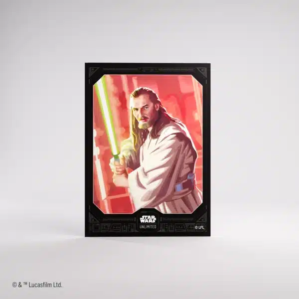 Star Wars Unlimited TCG: Legendes de la Force : Sleeves Qui-Gon