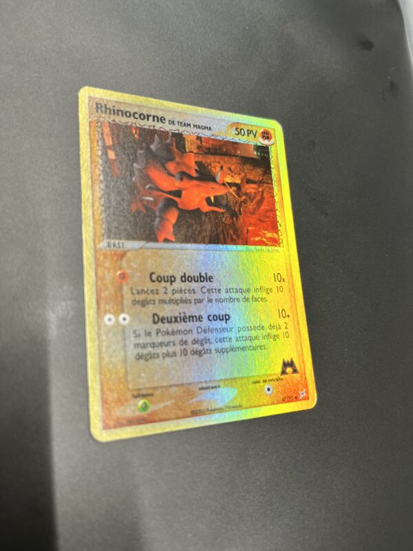 Rhinocorne reverse 67/95 Team magma vs Team Aqua – Image 2