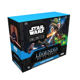 Legends of the Force est la 5 eme edition du formidable jeu de cartes Star Wars Unlimited , découvrez la Legendes de la Force : Boîte AP