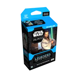 Legends of the Force est la 5 eme edition du formidable jeu de cartes Star Wars Unlimited , découvrez la Legendes de la Force : Deck Qui-Gon Jinn