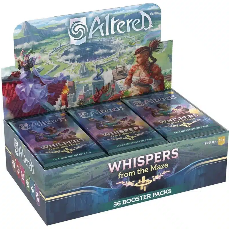 Découvrez le nouveau TCG Altered avec les Display Whispers from the Maze, une occasion simple de se lancer dans ce futur grand nom des TCG en France