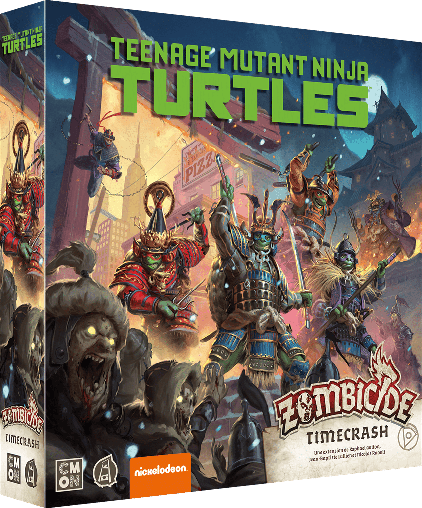 Zombicide Teenage Ninja Mutant Turtles est la prochaine extension du monument qu'est zombicide , l'un des meilleurs coopératif en jeu de plateaux