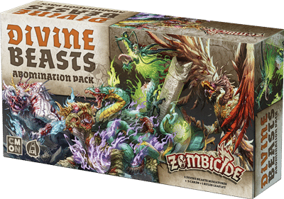 Zombicide White Death Divine Beasts est la prochaine extension du monument qu'est zombicide , l'un des meilleurs coopératif en jeu de plateaux