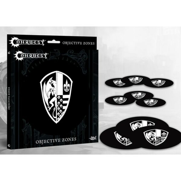 Objective Zones - Hundred Kingdoms est la nouvelle boite de Para-bellum d'accessoires qui facilitera vos parties de ce superbe jeu de figurines
