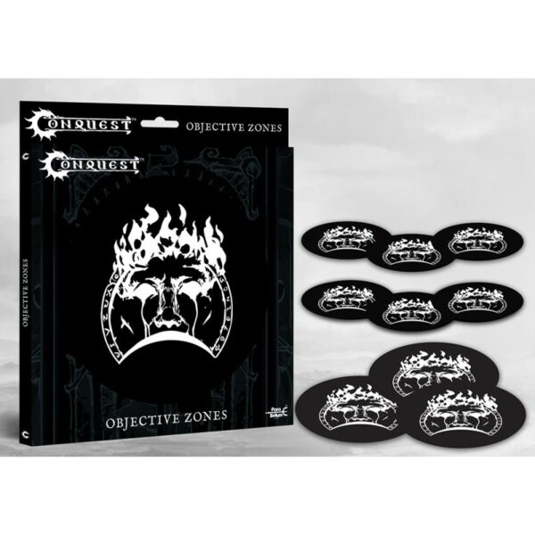 Objective Zones - Old Dominion est la nouvelle boite de Para-bellum d'accessoires qui facilitera vos parties de ce superbe jeu de figurines