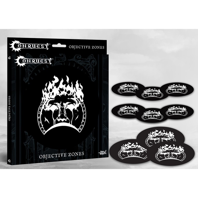 Objective Zones - Old Dominion est la nouvelle boite de Para-bellum d'accessoires qui facilitera vos parties de ce superbe jeu de figurines
