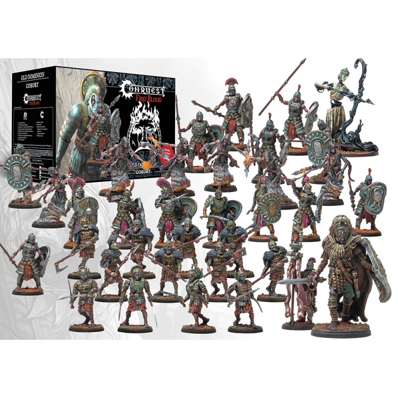 First Blood Cohort - Old Dominion est la nouvelle boite de Para-bellum pour jouer à la version escarmouche de leur jeu : Le mode Fist Blood