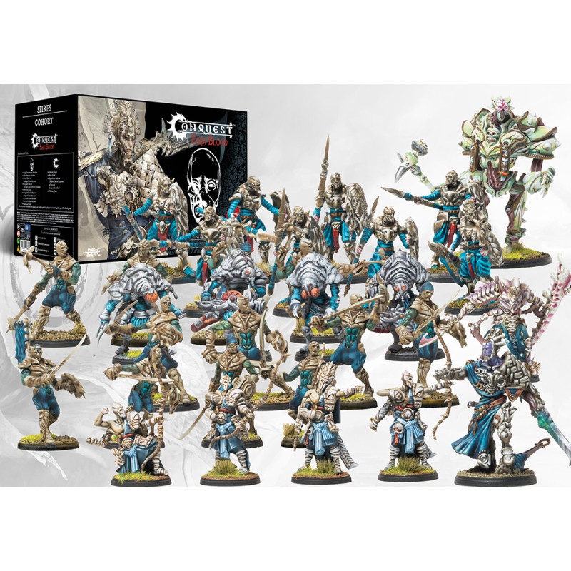 First Blood Cohort - Spires est la nouvelle boite de Para-bellum pour jouer à la version escarmouche de leur jeu : Le mode Fist Blood