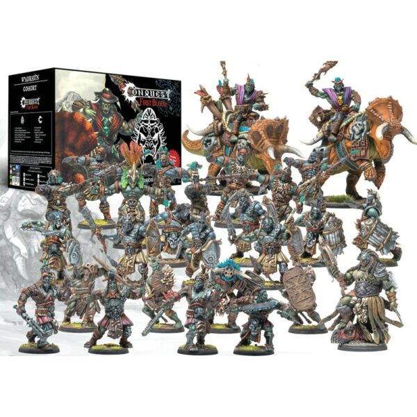 First Blood Cohort - W'adrhun est la nouvelle boite de Para-bellum pour jouer à la version escarmouche de leur jeu : Le mode Fist Blood
