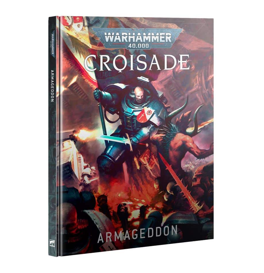 Tandis que le monde-ruche d'Armageddon est malmené par des tempêtes warp et par la corruption empyréenne, un nouveau conflit point.