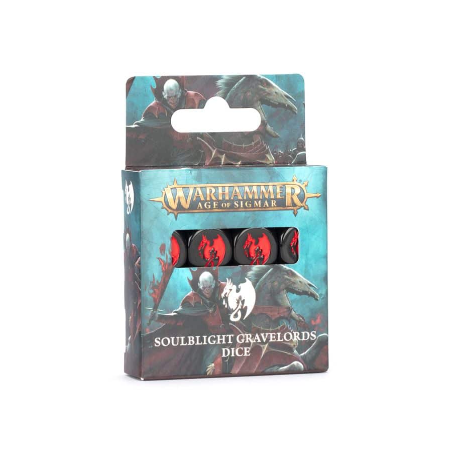 Découvrez les nouveautés Games Workshop avec Soulblight Gravelords Dices , de superbes figurines à venir pour votre armée favorite