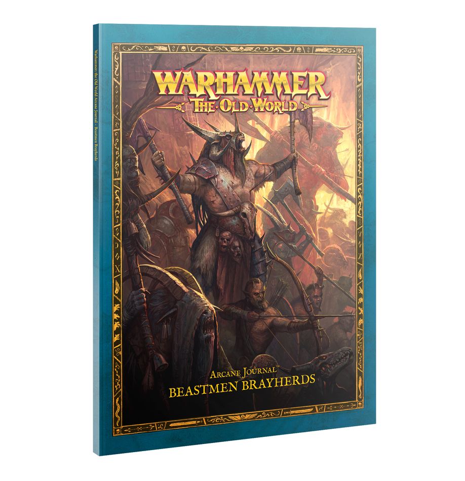 Découvrez les Old World Beastmen : Arcane Journal, une des sorties qui accompagnent la faction des Beastmen pour Warhammer The Old World