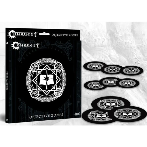 Objective Zones - Sorcerer Kings est la nouvelle boite de Para-bellum d'accessoires qui facilitera vos parties de ce superbe jeu de figurines