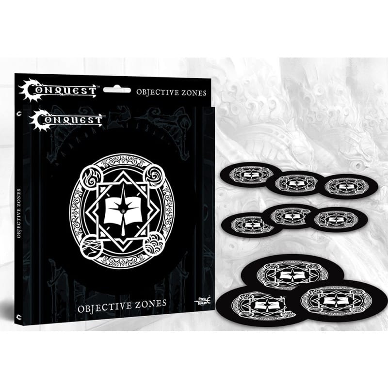 Objective Zones - Sorcerer Kings est la nouvelle boite de Para-bellum d'accessoires qui facilitera vos parties de ce superbe jeu de figurines