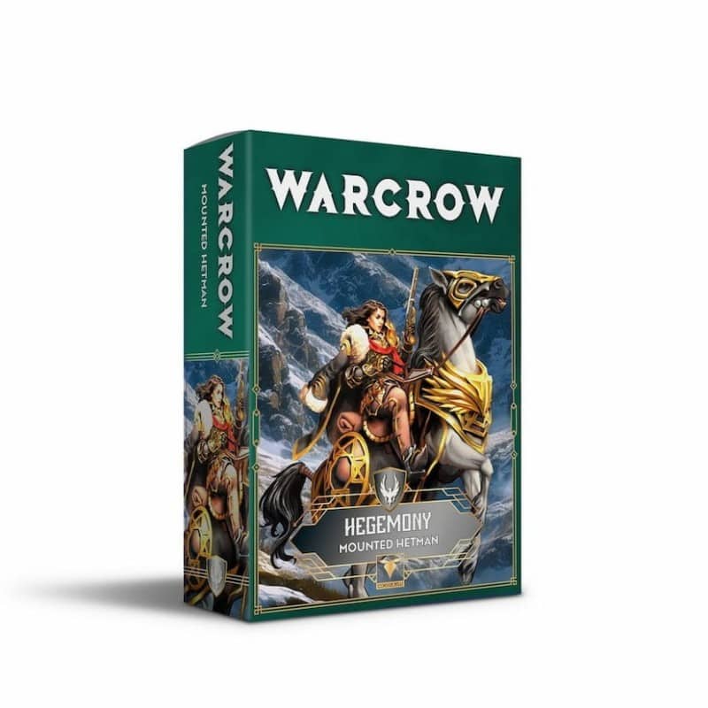 Warcrow Mounted Hetman est la nouvelle extension pour ce superbe jeu de figurines finement sculptées distribué par Legion Distribution