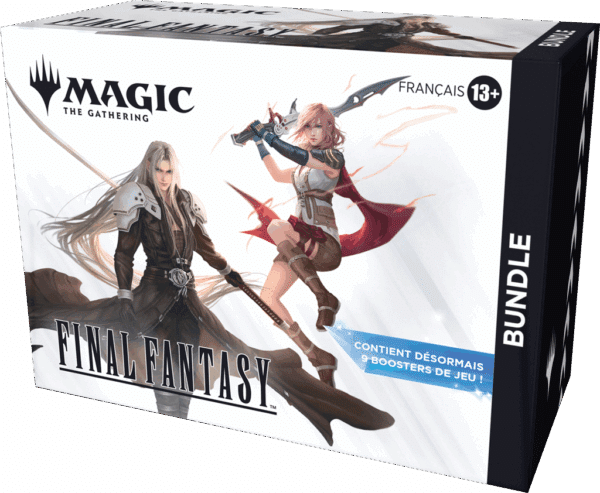 Découvrez Magic Final Fantasy : Bundle qui accompagne la sortie de cette collaboration entre l'univers du jeu vidéo et cet incontournable jeu de cartes