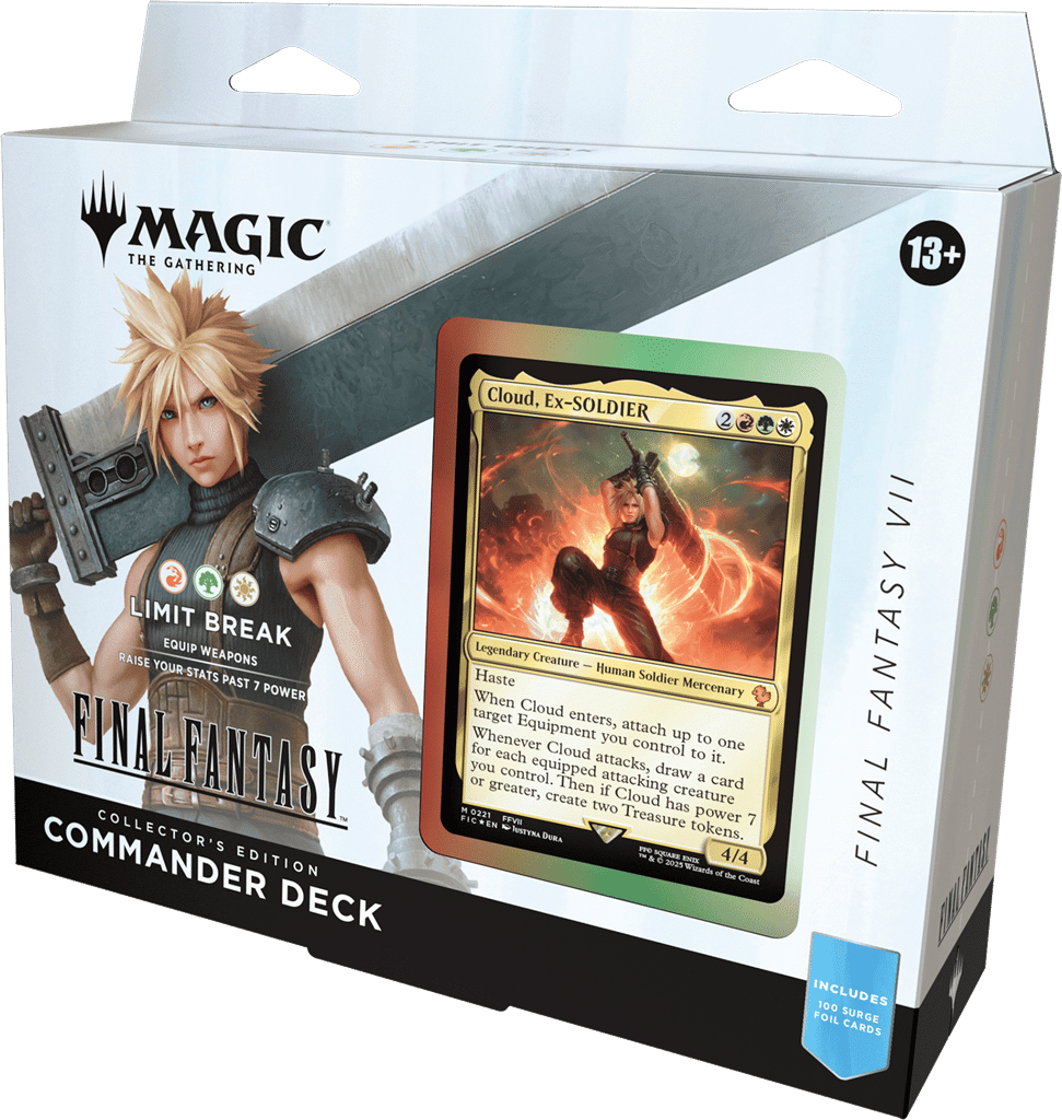 Final Fantasy : Commander Collector accompagne la sortie de cette collaboration entre l'univers du jeu vidéo et cet incontournable jeu de cartes