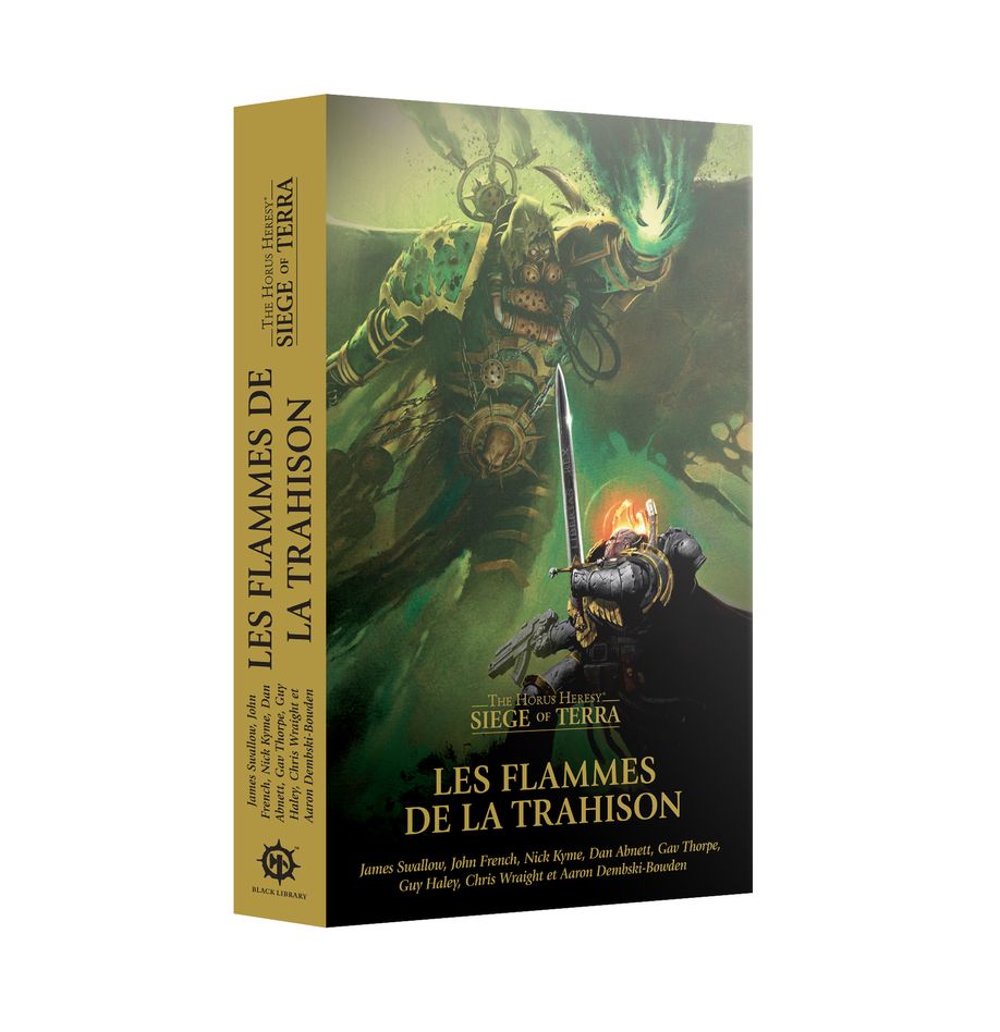 Le Siege de Terra : Les Flammes de la Trahison est le dernier né des romans de la Black Library, des ouvrages à collectionner car toujours en édition limité