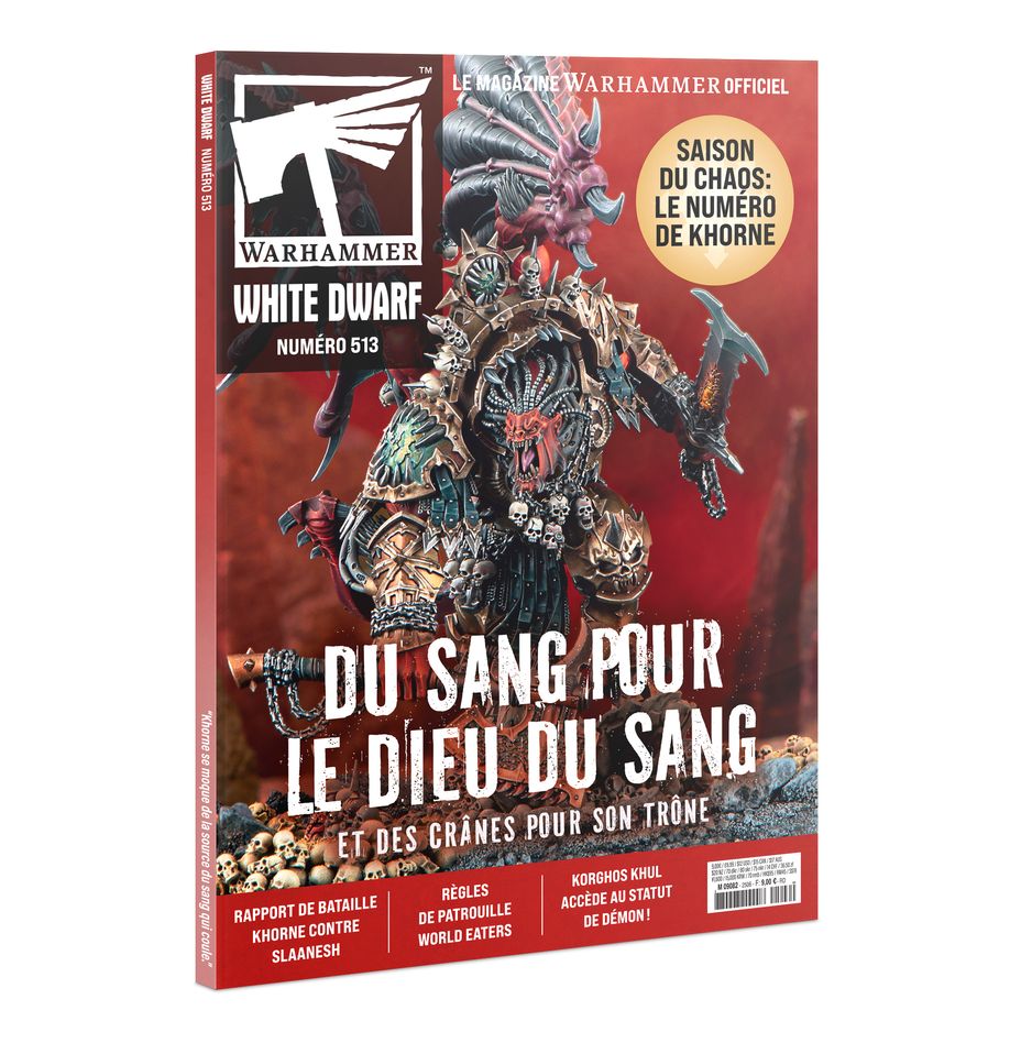 White Dwarf 513 est le magazine Warhammer premium de Games Workshop, débordant chaque mois de contenus extraordinaires pour pimentez vos parties.