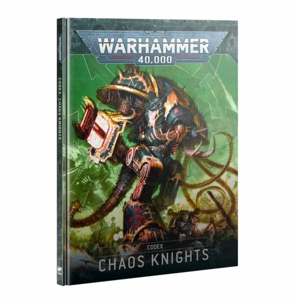 Découvrez le Codex Chaos Knight V10 qui accompagne toutes les sorties pour les nouveaux Chaos Knight pour cette 10ème édition