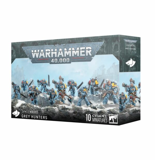 Découvrez Grey Hunters V10, une pièce maitresse pour votre collection Space Wolves. Le choix de ligne parfait pour tenir vos objectifs