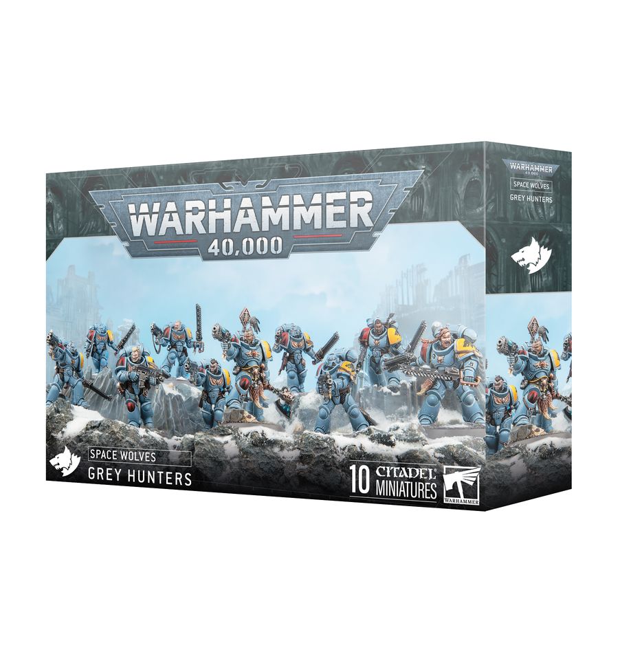 Découvrez Grey Hunters V10, une pièce maitresse pour votre collection Space Wolves. Le choix de ligne parfait pour tenir vos objectifs