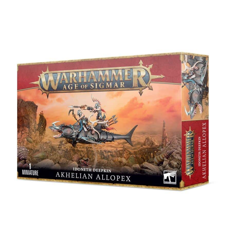 Découvrez les Akhelian Allopex, une unité emblématique pour soutenir vos armées de Idoneth Deepkin. Un choix parfait de soutien.