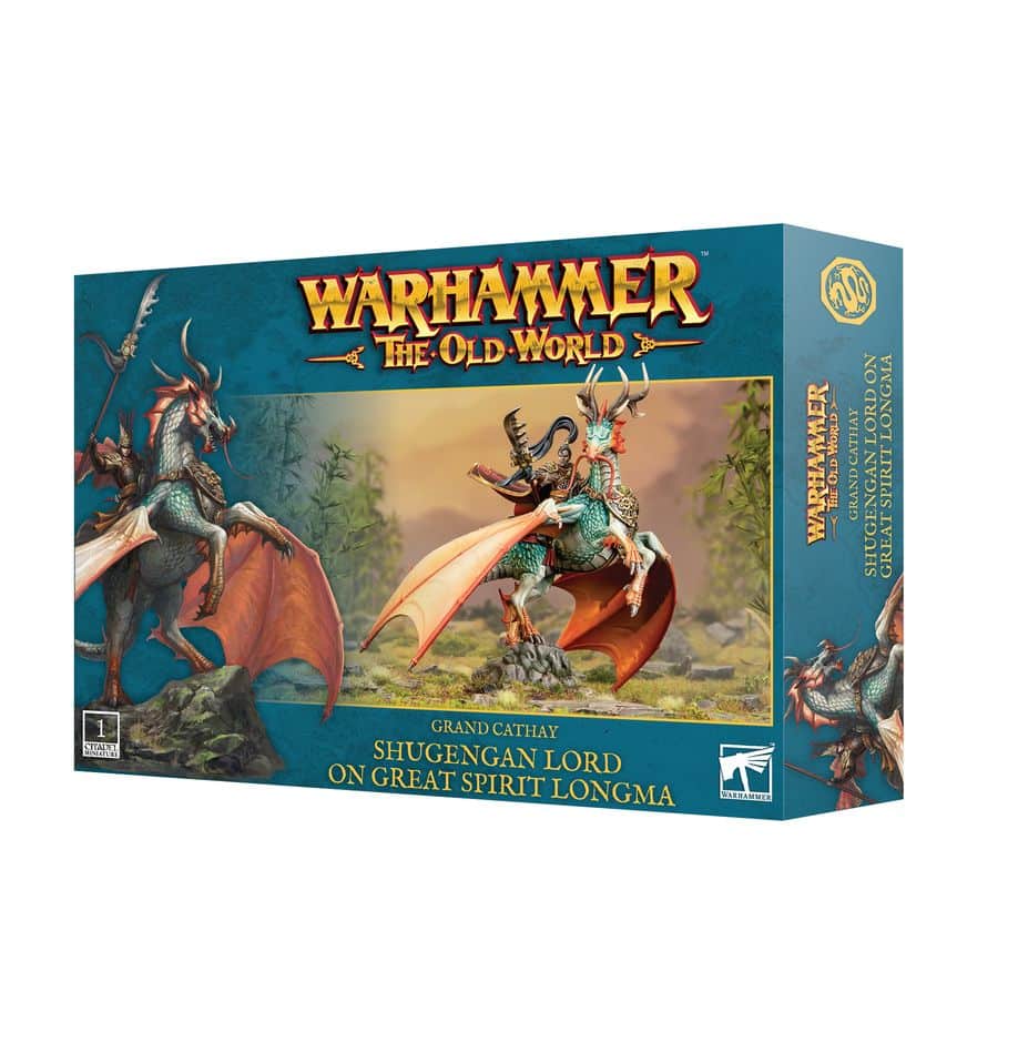 Découvrez les nouveautées pour la nouvelle armée de Old World Armies of Grand Cathay avec le Shugengan Lord on Great Spirit Longma, a decouvrir absolument