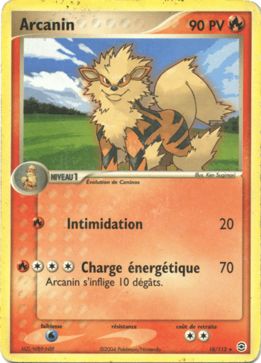 Arcanin reverse 18/112 Rouge Feu Vert Feuille est un moyen simple et original de collectionner votre série préféré. Les cartes sont protégées.