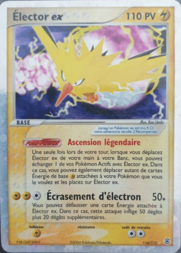 Electhor Ex 116/112 Rouge Feu Vert Feuille est un moyen simple et original de collectionner votre série préféré. Les cartes sont protégées.