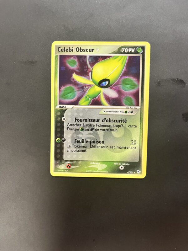 Celebi Obscur reverse 04/101 Legendes oubliées – Image 2