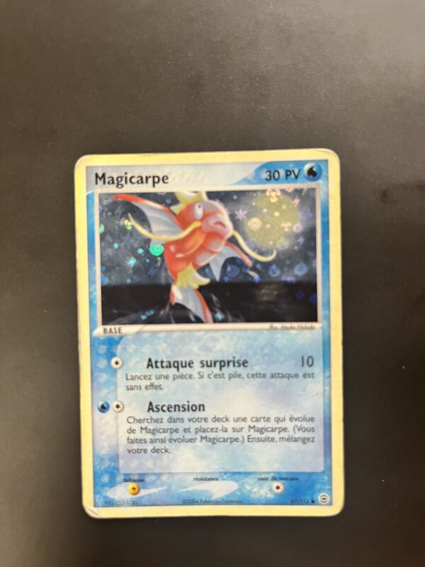 Magicarpe reverse 67/112 Rouge Feu Vert Feuille – Image 2