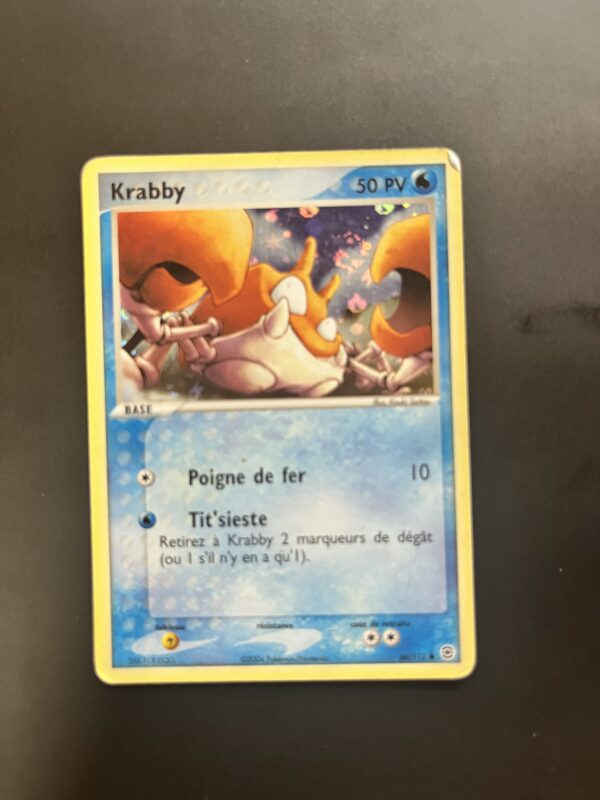 Krabby reverse 66/112 Rouge Feu Vert Feuille – Image 2
