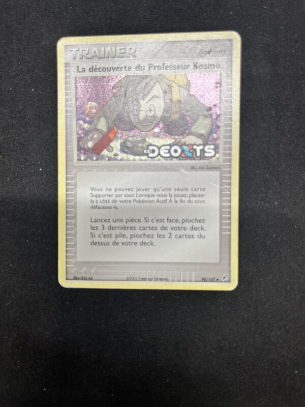 La decouverte du professeur kosmo reverse 90/107 Deoxys – Image 2