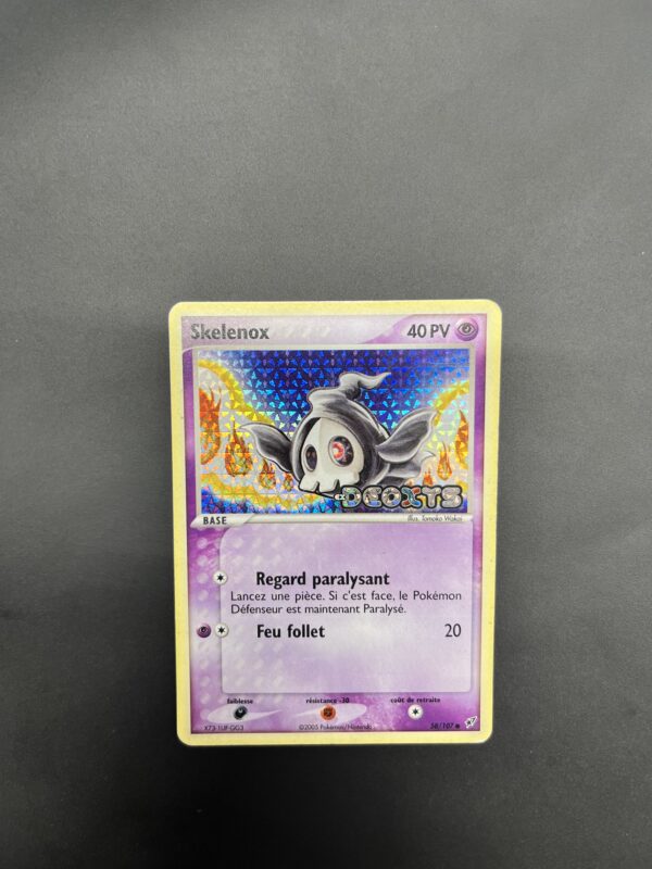 Skelenox reverse 58/107 Deoxys – Image 2