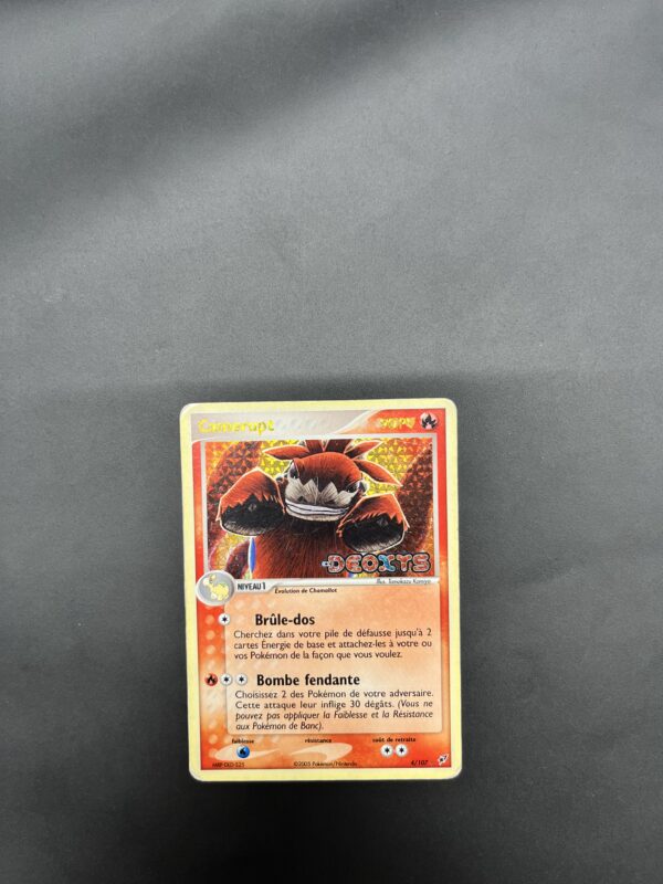 Camerupt reverse 04/107 Deoxys – Image 2