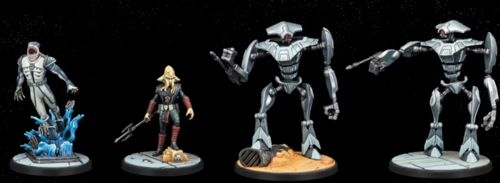 Shatterpoint - Terror from Bellow, une nouvelle bande pour etoffer encore votre collection pour ce superbe jeu de figurines Star Wars Shatterpoint