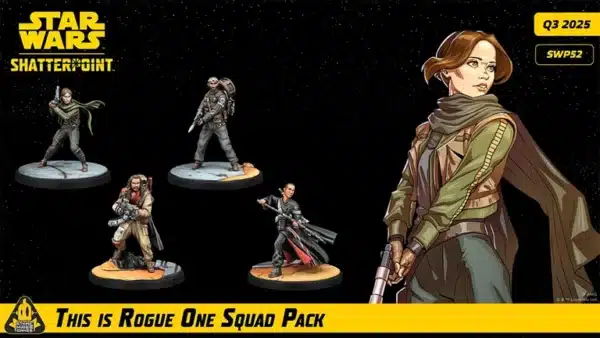 Shatterpoint - This is Rogue One, une nouvelle bande pour etoffer encore votre collection pour ce superbe jeu de figurines Star Wars Shatterpoint