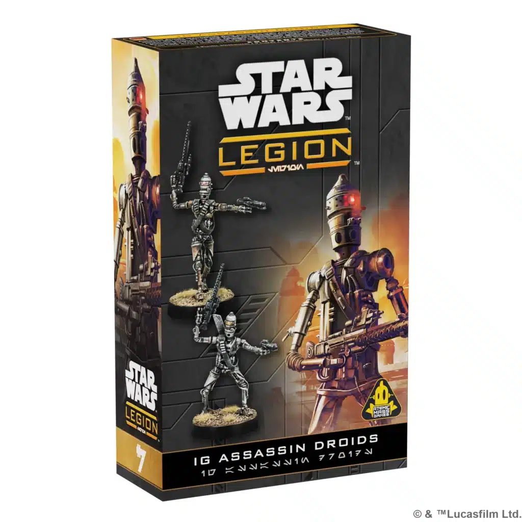 Découvrez une nouvelle unité pour les armées imperiales dans Star Wars Legion , avec Legion -Droïdes assassins de la série IG
