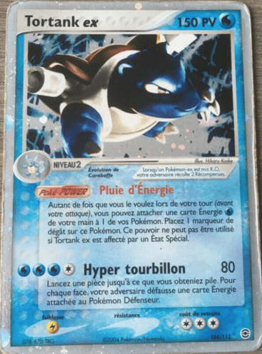 Tortank ex 104/112 Rouge Feu Vert Feuille est un moyen simple et original de collectionner votre série préféré. Les cartes sont protégées.