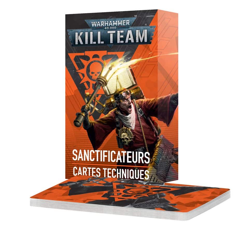Découvrez la nouvelle version de Kill Team avec les Cartes technique Sanctificateurs , de nouvelles superbes figurines , de nouvelles règles.