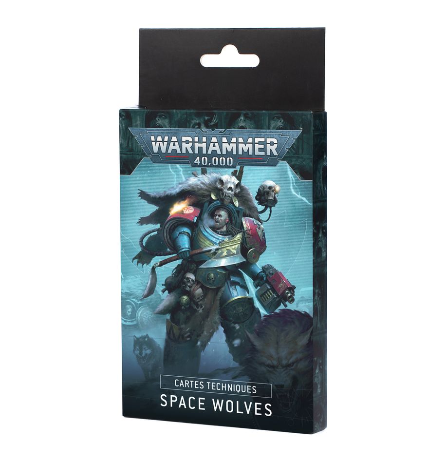 Découvrez les Cartes Techniques Space Wolves V10 qui accompagne toutes les sorties pour les Space Wolves et complète son codex