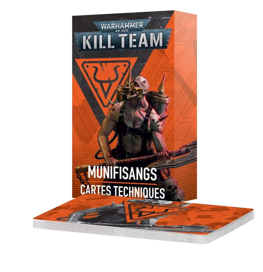 Découvrez la nouvelle version de Kill Team avec les Cartes technique Munifisangs , de nouvelles superbes figurines , de nouvelles règles.