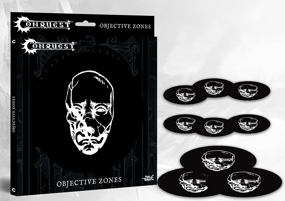 Conquest Objective Zones - Spires est la nouvelle boite de Para-bellum d'accessoires qui facilitera vos parties de ce superbe jeu de figurines
