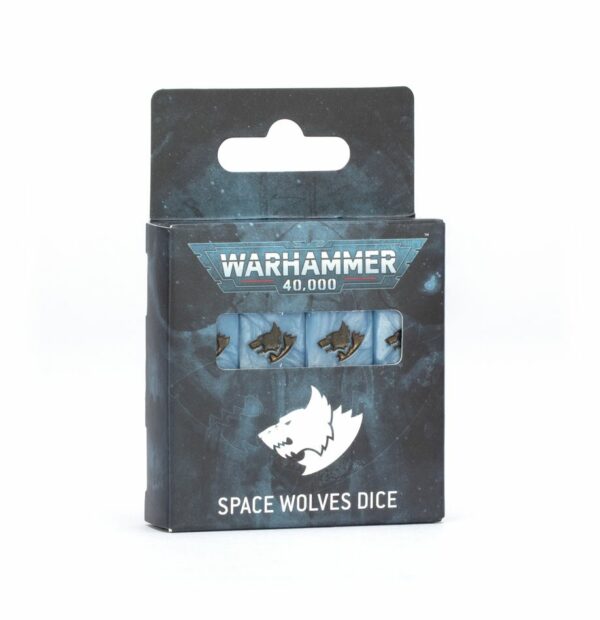 Découvrez les Space Wolves V10 Dice, un sublime set de dés avec le logo des Space Wolves pour affronter les ennemis de l'Imperium