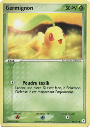 Germignon reverse 55/101 Legendes oubliées est un moyen simple et original de collectionner votre série préféré. Les cartes sont protégées.