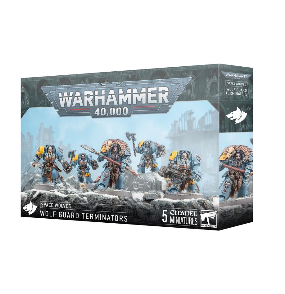 Découvrez Wolf Guard Terminators V10, une pièce maitresse pour votre collection Space Wolves. Une unité parfait pour soutenir vos force Space Wolves
