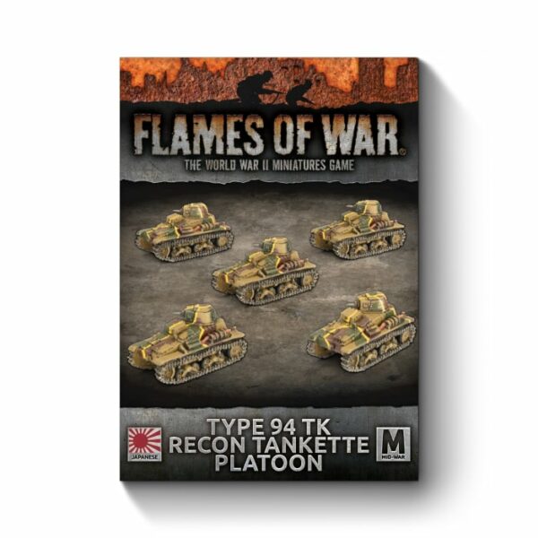 JPX14 Type 94 TK Recon fait partie des nouvelles sorties pour la nouvelle extension de Battlefront pour le jeu Flames of War V4 : Pacific