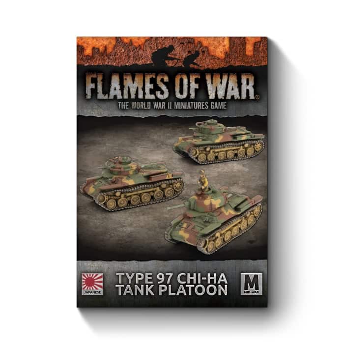 JPX17 Type 97 Chi-Ha fait partie des nouvelles sorties pour la nouvelle extension de Battlefront pour le jeu Flames of War V4 : Pacific