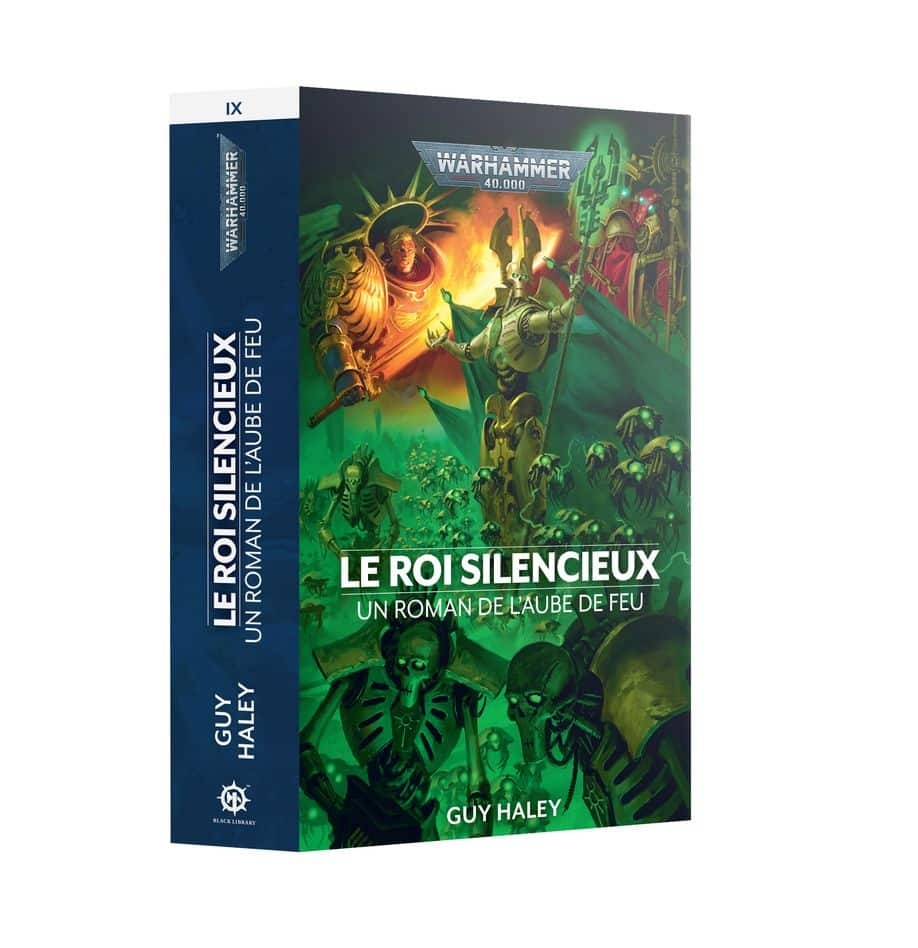 L'Aube de Feu : Le Roi Silencieux est le dernier né des romans de la Black Library, des ouvrages à collectionner car toujours en édition limité
